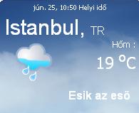 törökország 2010 aktuális időjárás előrejelzés, 2010. június 25